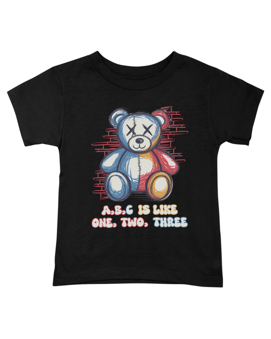 ABC is like 123 Boys Graphic T-Shirt