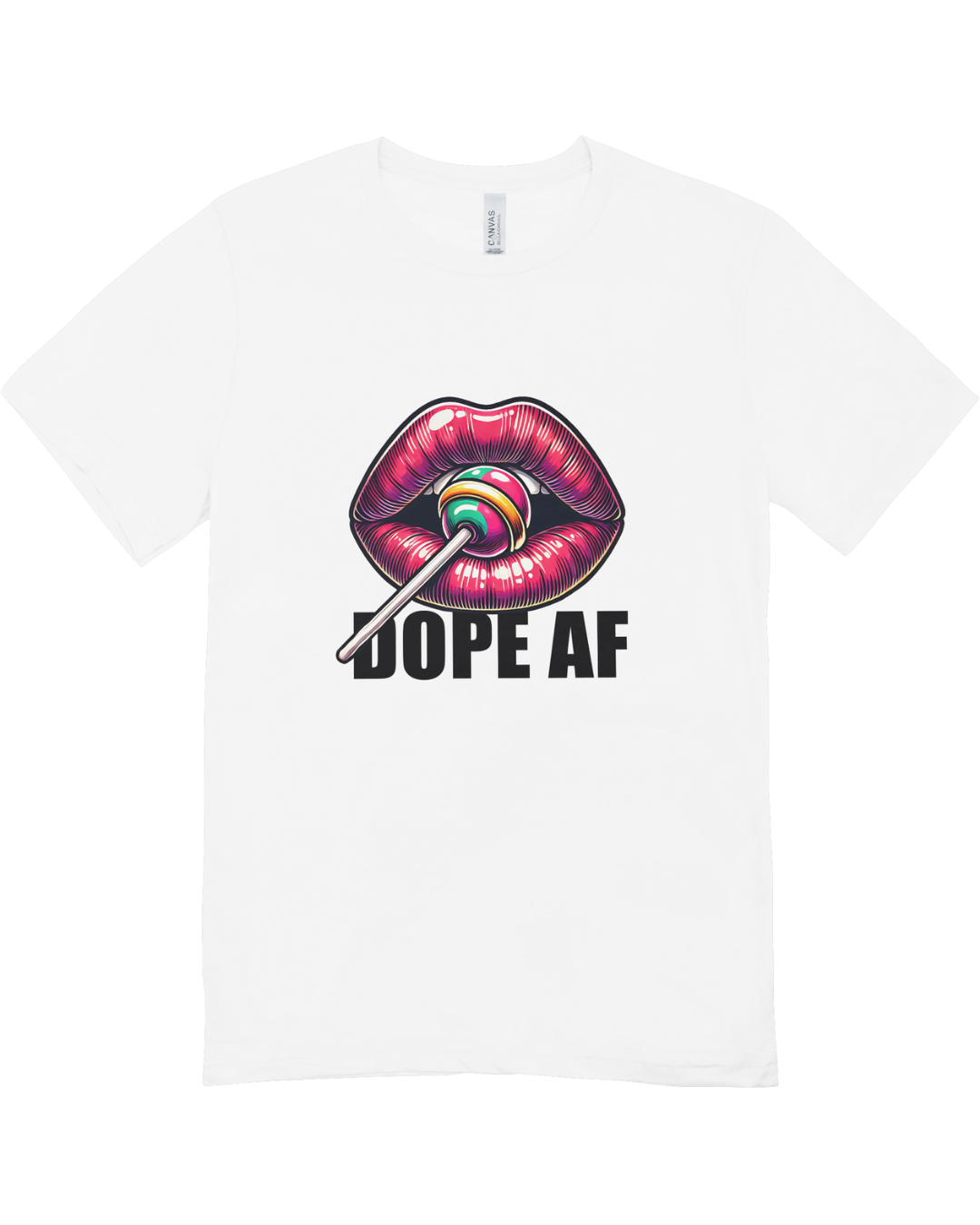 DOPE AF Women’s Graphic T-Shirt