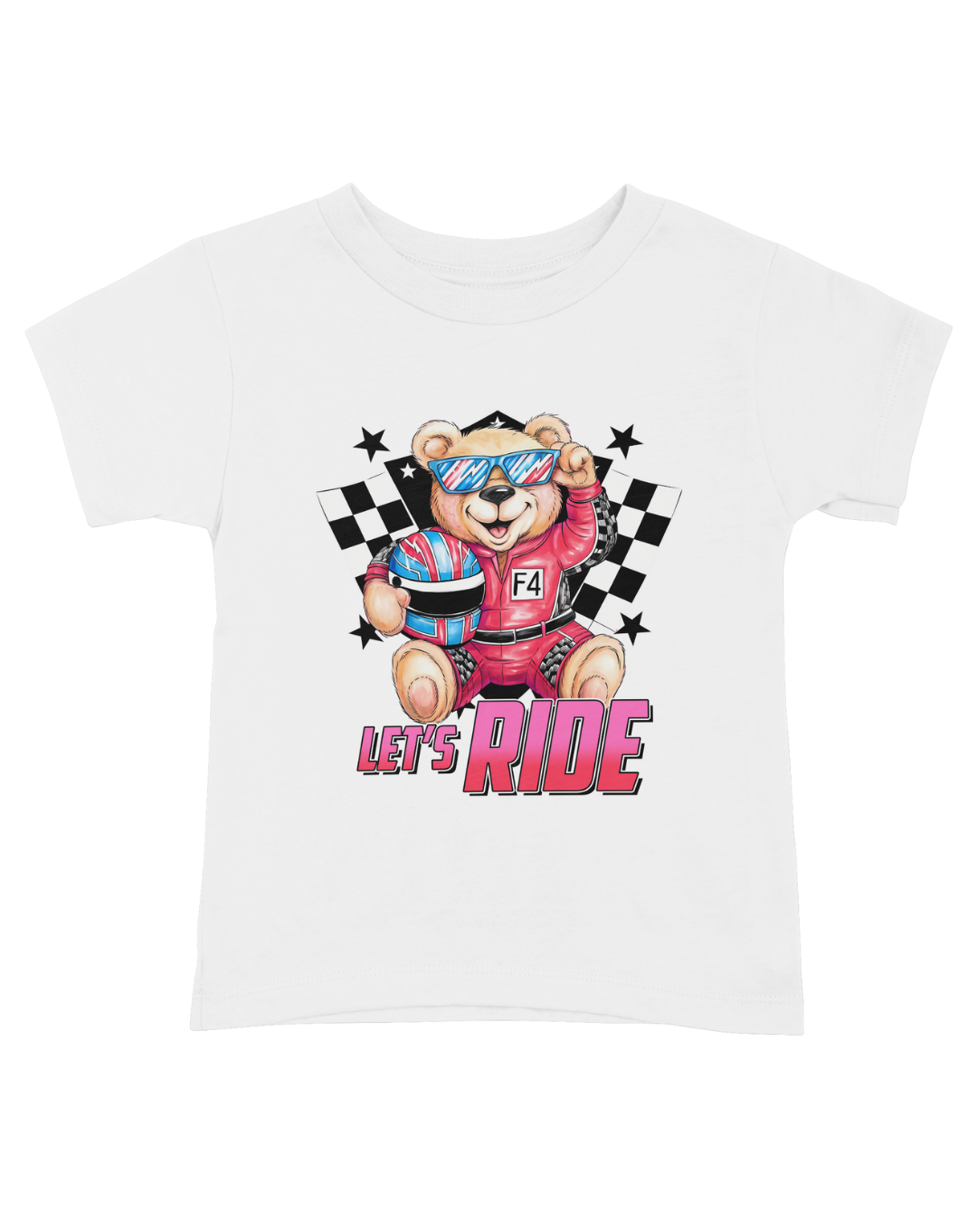 Let's Ride Kids Graphic T-Shirt