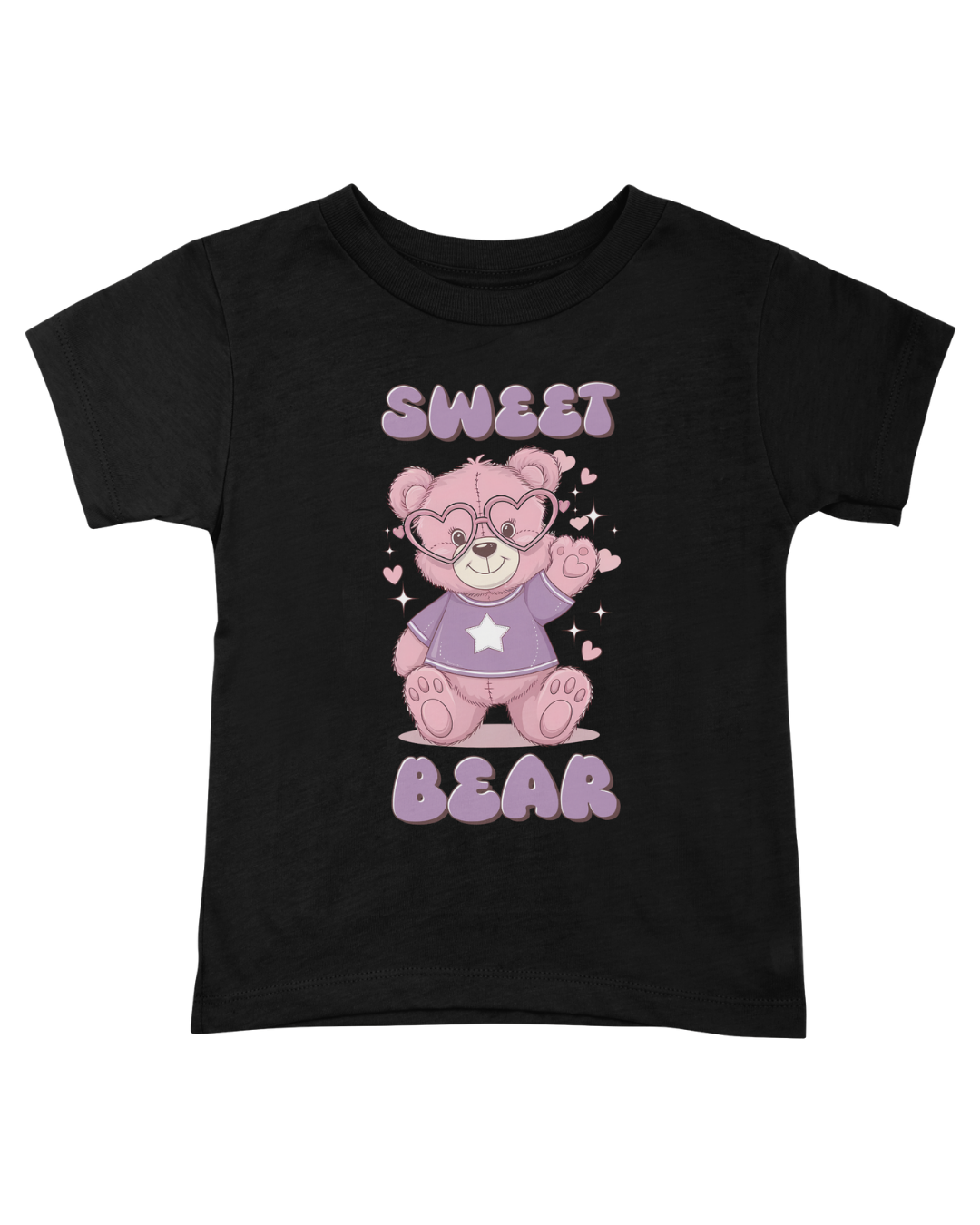 SWEET BEAR Girls Graphic T-Shirt