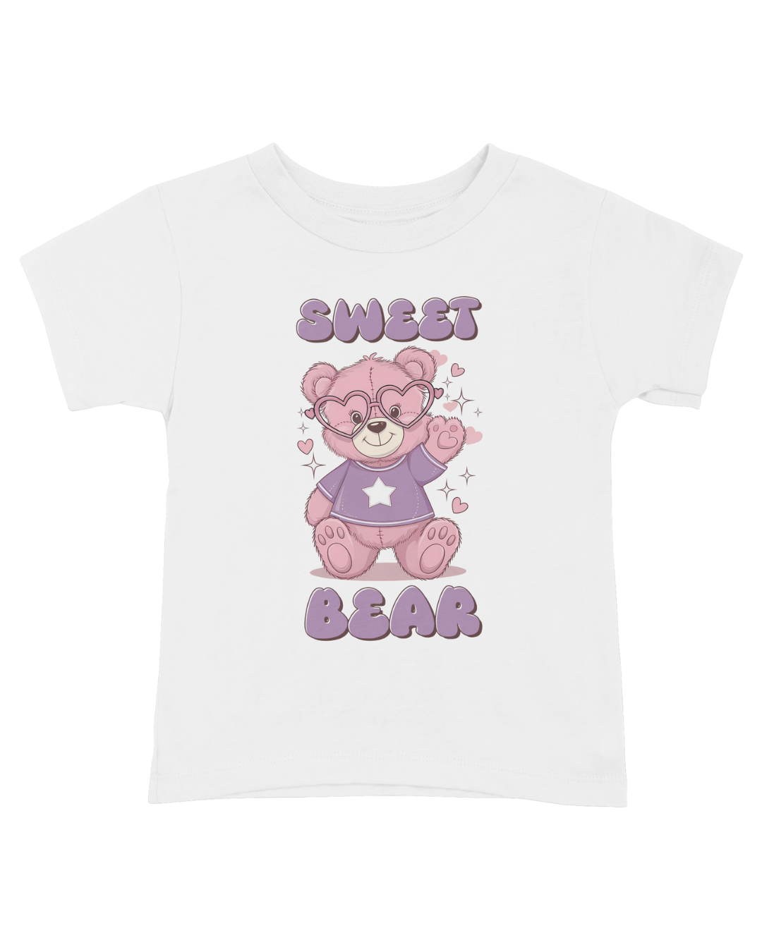 SWEET BEAR Girls Graphic T-Shirt